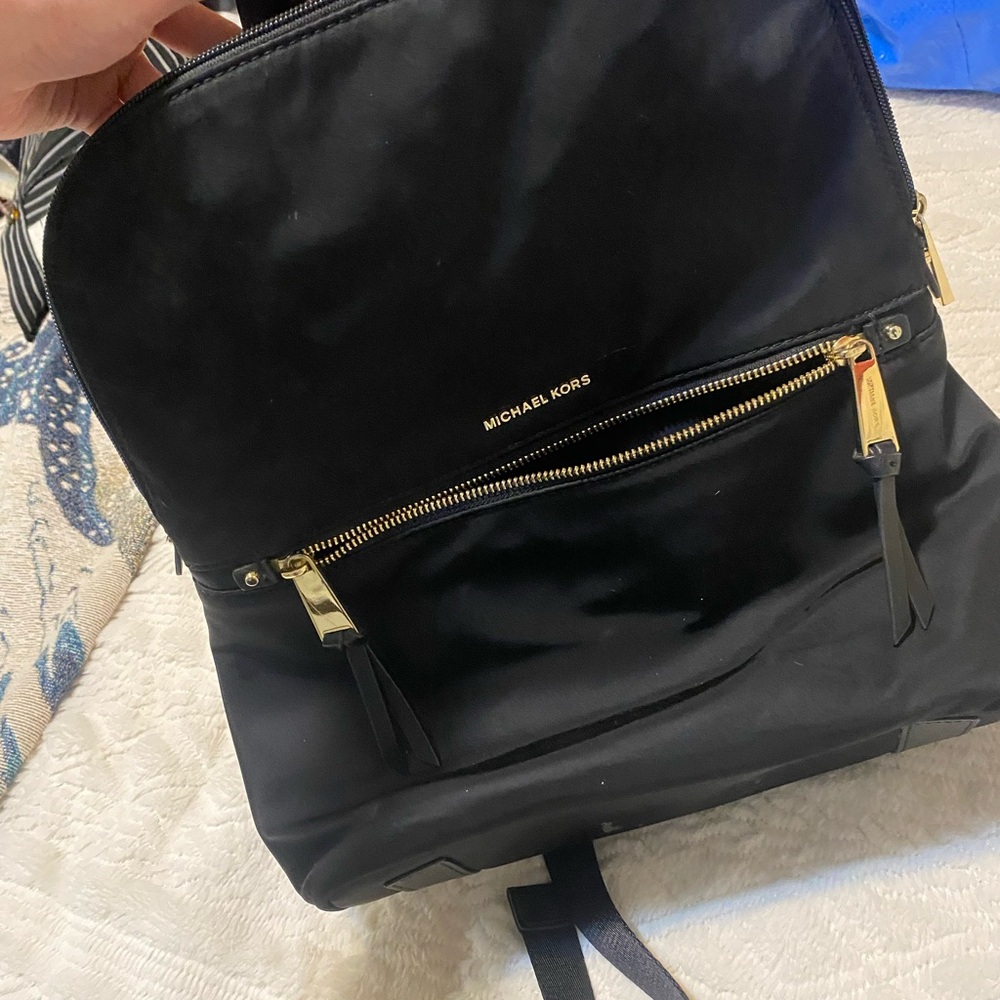 Michael Kors Midnight Black Backpack